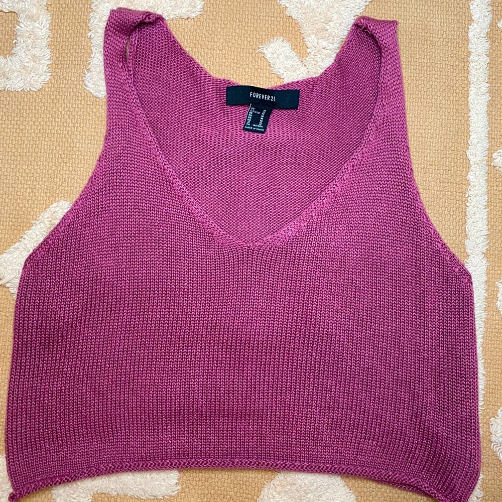 Knit Tank Blouse